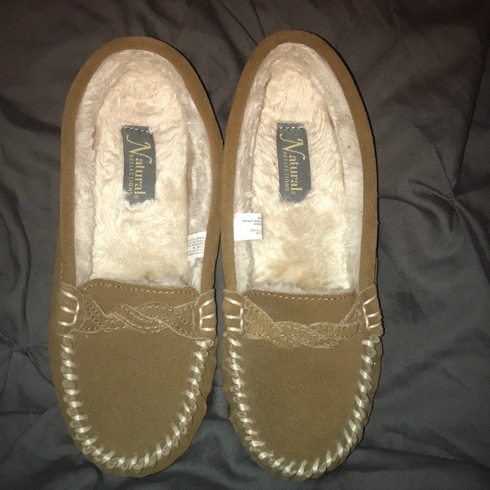 Fuzzy slippers